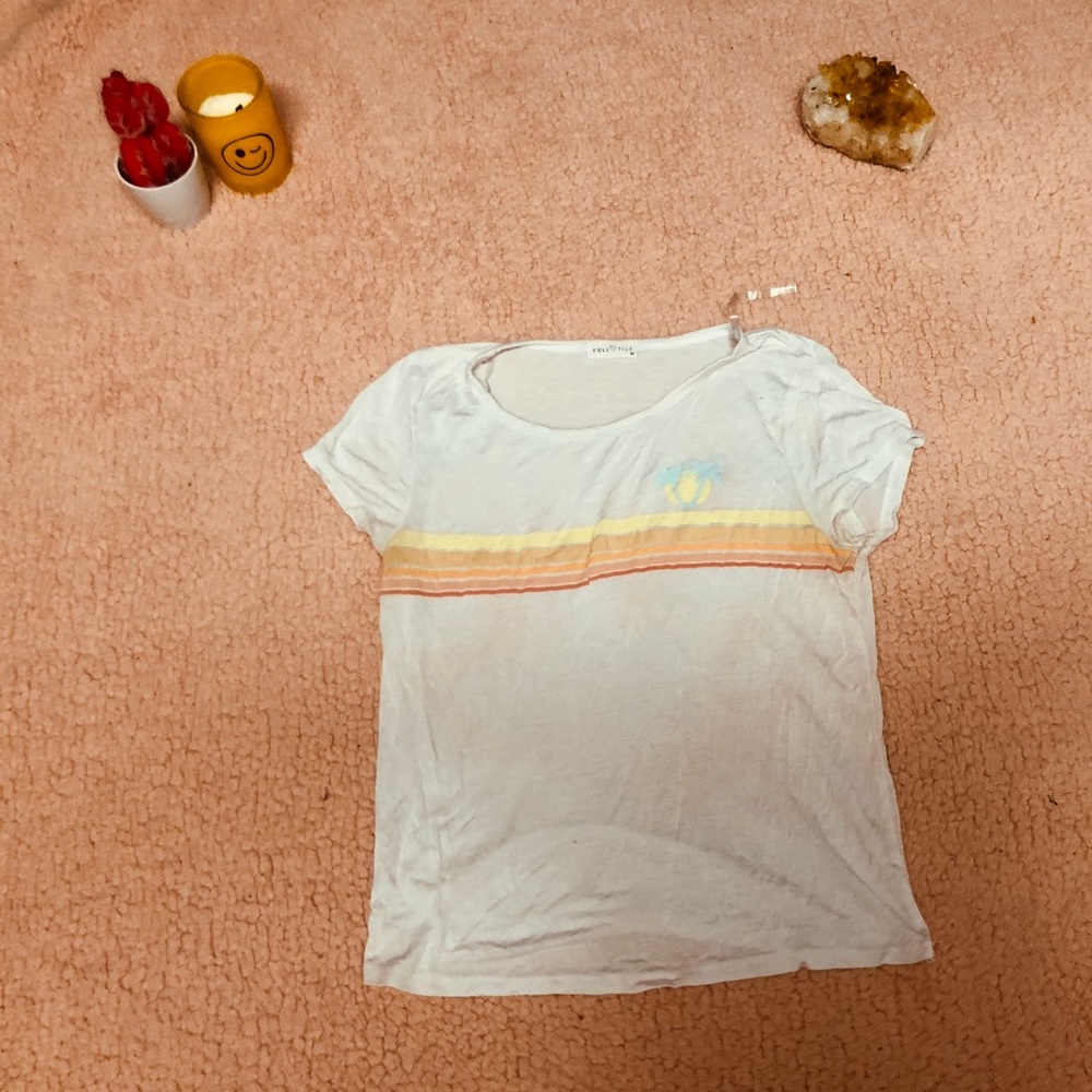 White Cali Tee
